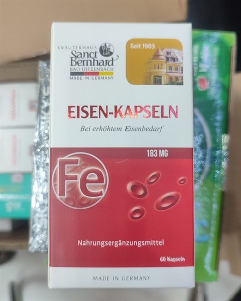 Bổ sung Sắt Eisen kapseln Thanh Trang lọ 60v