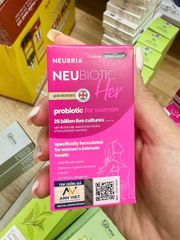 Viên bổ sung lợi khuẩn Neubiotic For women Hộp 30vp
