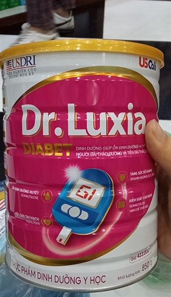 Sữa DR Luxia Diabet 850g Mới