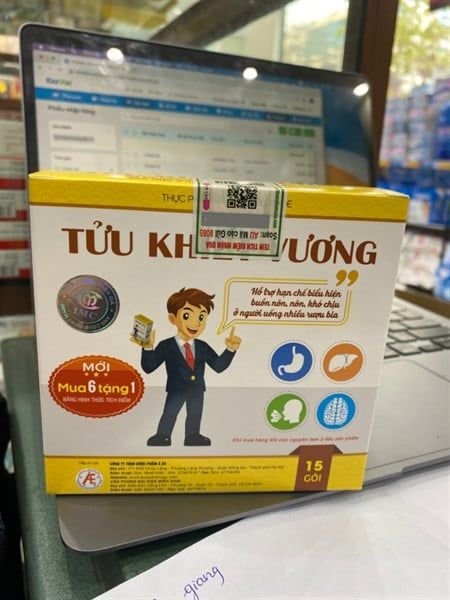 Tiểu Khiết Vương Cốm Giải rượu (h/15g)