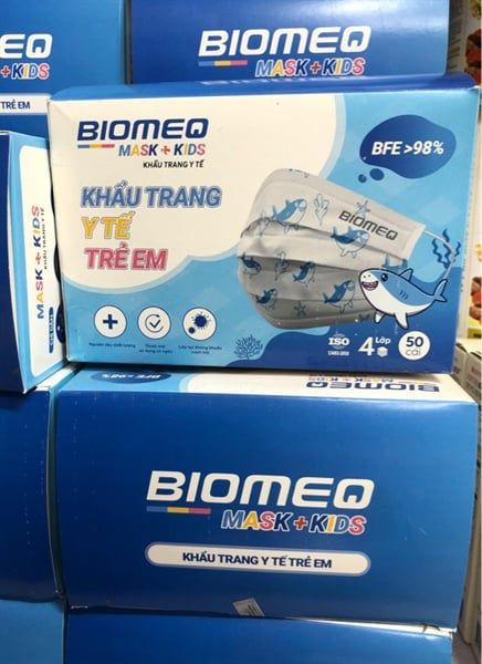 Khẩu trang Biomeo trẻ em H50 chiếc