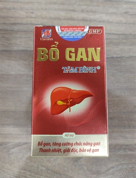 Bổ gan Tâm Bình lọ 60v