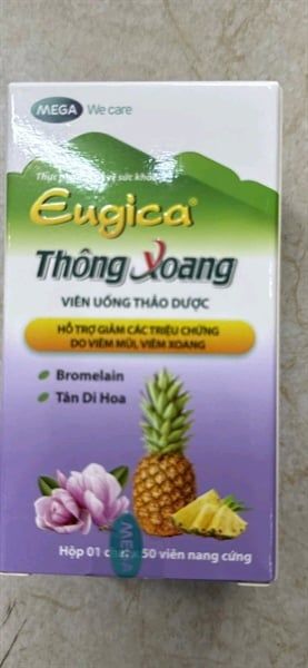 Eugica thông xoang hộp 1 chai 50v
