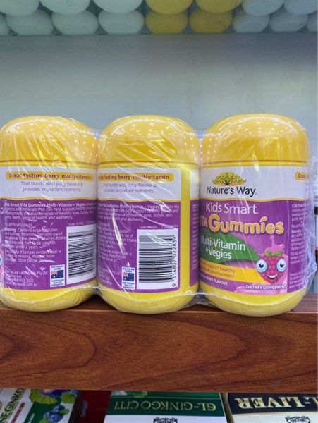 Gummies multi vitamin + vegies ( rau củ)