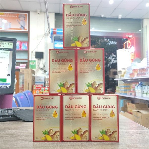 Dầu gừng Nam Dược 20ml