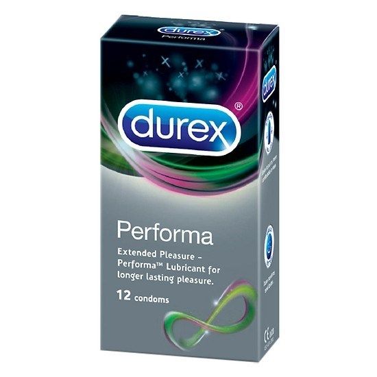 Bao cao su Durex Performa 12 chiếc bcs