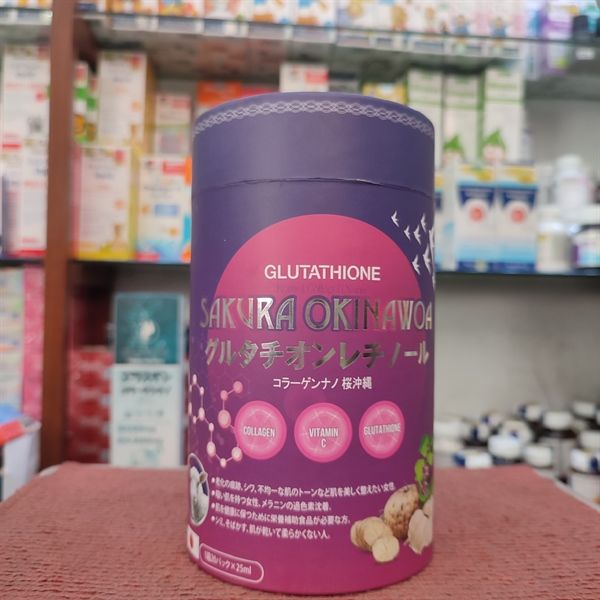 Glutathion Sakura Okinawoa Hộp 20 gói 25ml