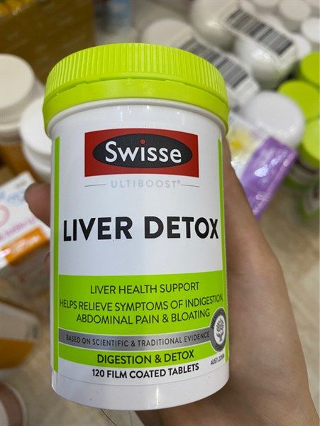 Liver detox 120v swisse