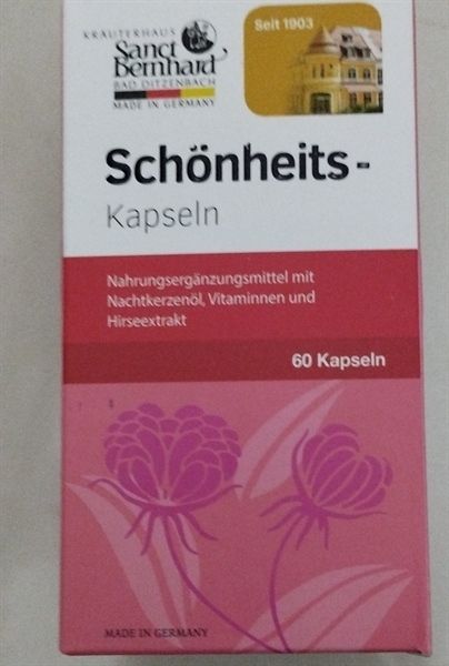 SCHÖNHEITS-KAPSELN Thanh Trang- Hỗ trợ nội tiết tố, giúp đẹp da, tóc, móng Hộp 60v