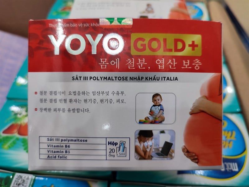 Bổ máu YoYo Vshine H20 ống x5ml
