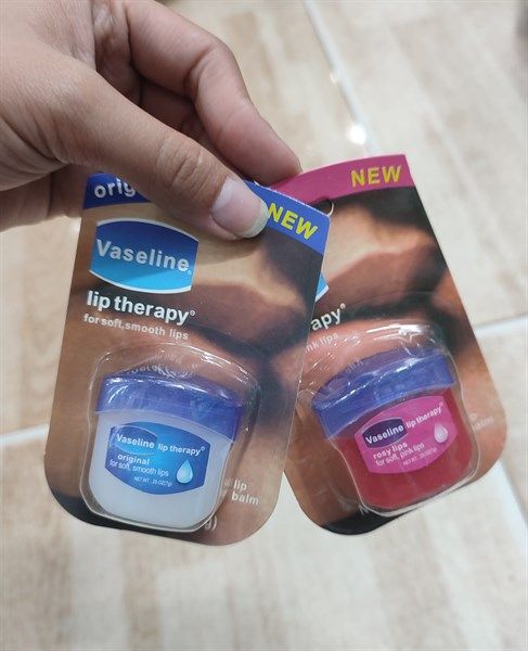 Sáp hũ vaseline 7mg trắng + hồng