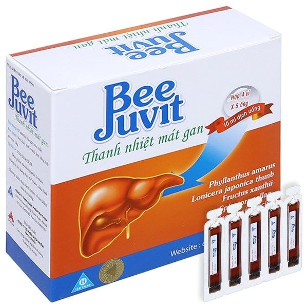Beejuvit Thanh nhiệt mát gan cho trẻ trên 2 tuổi