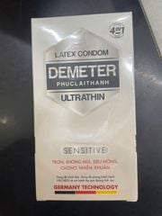 BCS latex condom demeter 4in1 ultrathin hộp 10 cái