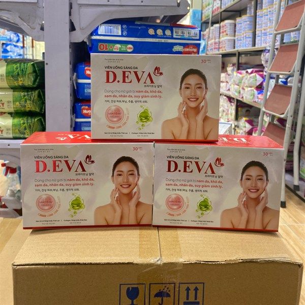Viên uống sáng da D.EVA hộp 30 viên