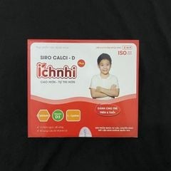 Ích nhi siro Calci-d plus trên 6 tuổi h/20 ống Nam Dược