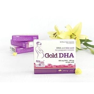 Chela DHA bầu ba lan hộp 30 viên (new)