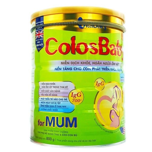 Sữa Colos baby MUM 800gr
