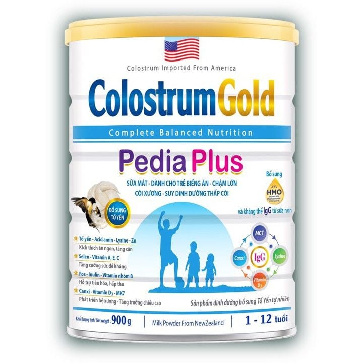Sữa Colostrum gold Pedia plus 900g
