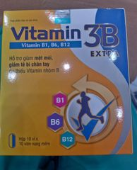 Vitamin 3B Sadipha bổ não giảm đau thần kinh hộp 100 viên