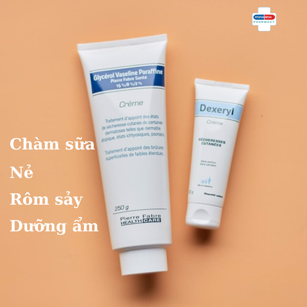 Kem nẻ chàm sữa cho trẻ sơ sinh Dexeryl