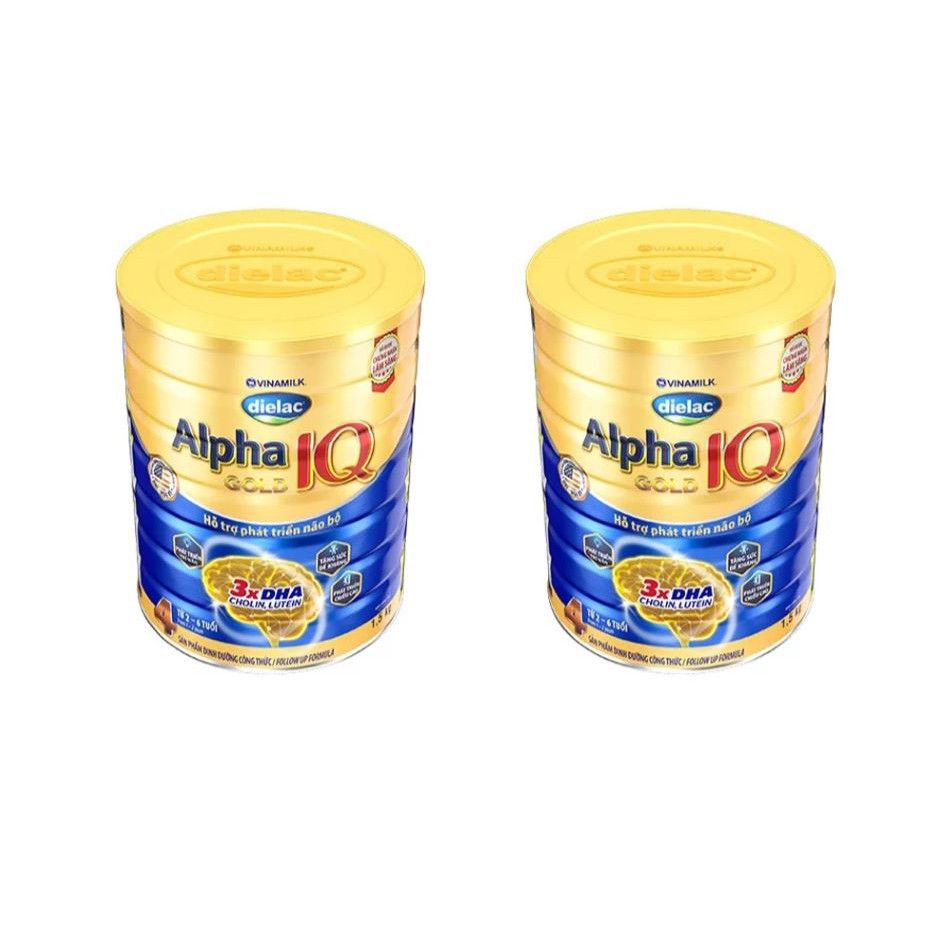 Sữa bột Vinamilk Dielac Alpha Gold IQ 4 cho trẻ từ 2-6 tuổi 900g