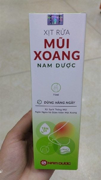 Xịt mũi xoang Nam Dược