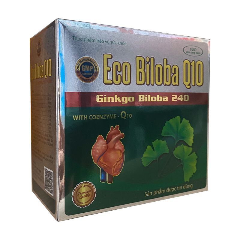 Eco Biloba Q10 hộp 10vỉ * 10viên