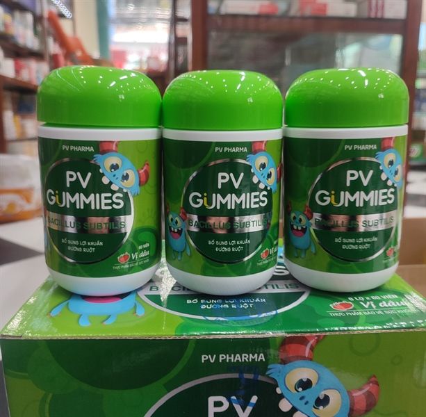 PV Gum bổ sung lợi khuẩn lọ 60 viên