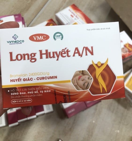 Long Huyết A/N hộp 2 vỉ x10 viên
