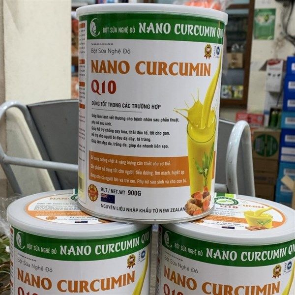 Sữa Nghệ đỏ Nano Curcumin Q10 900g