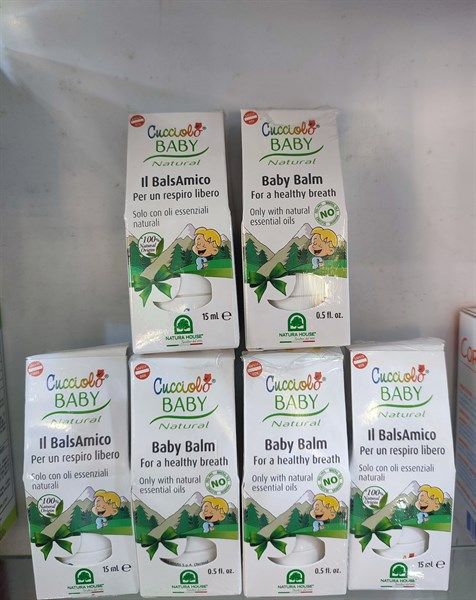 Sáp ấm Cucciolo Baby BalsalAmico 15ml