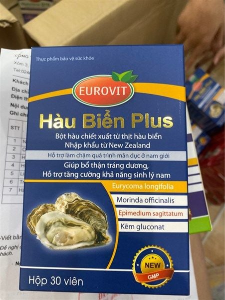 Hàu biển plus ( lọ 30 viên)