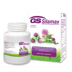 Giải độc gan GS Silamax chiết xuất kế sữa hộp 30 viên