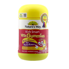 Kẹo dẻo cho bé Vita Gummies Nature's way tăng đề kháng, ăn ngon, chống táo bón mgs (nhập khẩu)