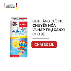 Siro bổ sung Vitamin D3 cho bé Kinder Active D3 30ml