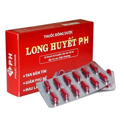 Trị bầm tím, lành thương Long huyết PH