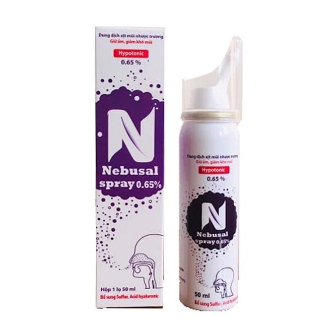 Nebusal 0.65 nước biển sâu nhược trương spray