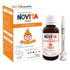 Novita Multivitamin Bổ sung vitamin thiết yếu dạng nhỏ giọt cho trẻ sơ sinh