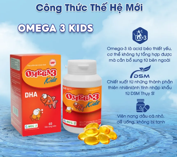 Dầu cá Omega 3 kids