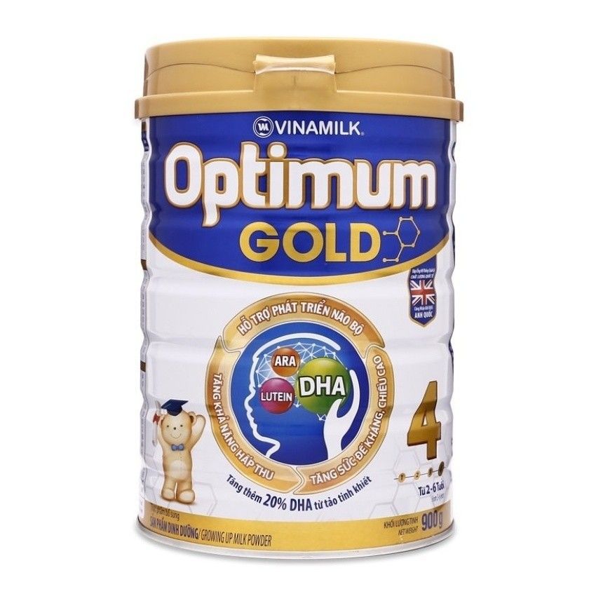 Sữa bột VinaMilk Optimum gold 4 cho trẻ từ 2 - 6 tuổi
