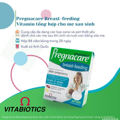 Viên uống Pregnacare Breast Feeding cho mẹ sau sinh