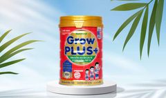 Sữa NutiFood Grow Plus+ đỏ cho trẻ trên 1 tuổi suy dinh dưỡng thấp còi