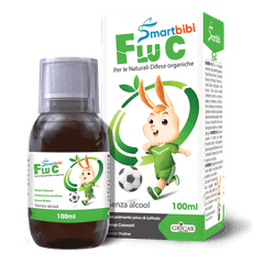 Siro Vitamin C trái cây Smartbibi Flu C cho trẻ trên 6 tháng tuổi chai 100ml