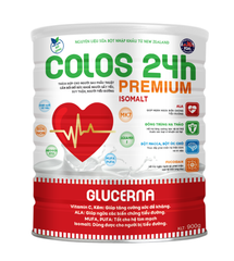 Sữa Colos 24h Premium Glucerna cho người tiểu đường hương vani lon 900g