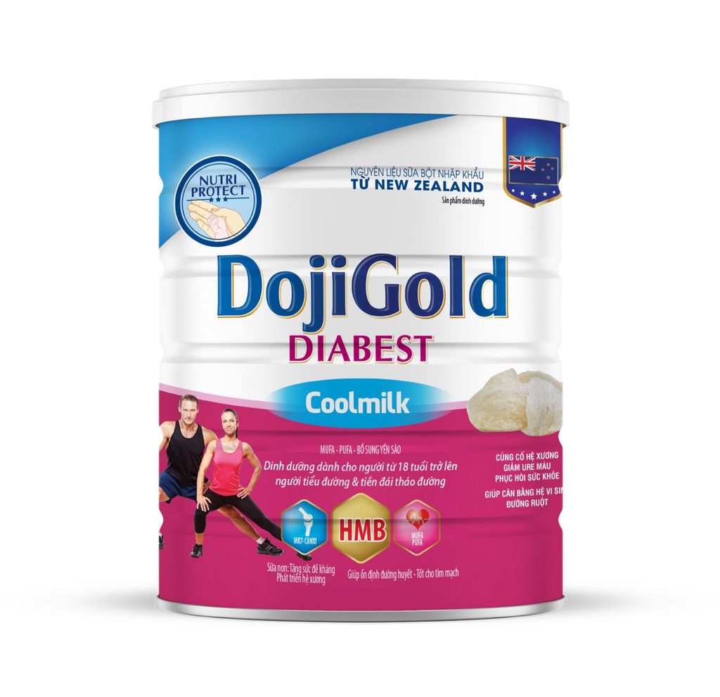 Sữa tiểu đường - Doji gold Diabest 800gr