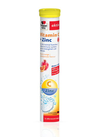 Viên sủi Aktiv Vitamin C Zinc bổ sung Kẽm và Vitamin C