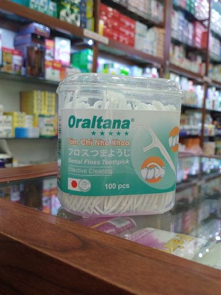 Tăm nha khoa Oraltana ( lọ 100 chiếc)