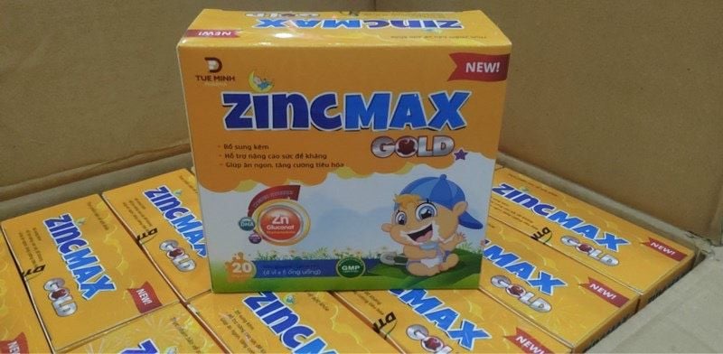 Ống uống bổ sung kẽm ZincMax GOLD