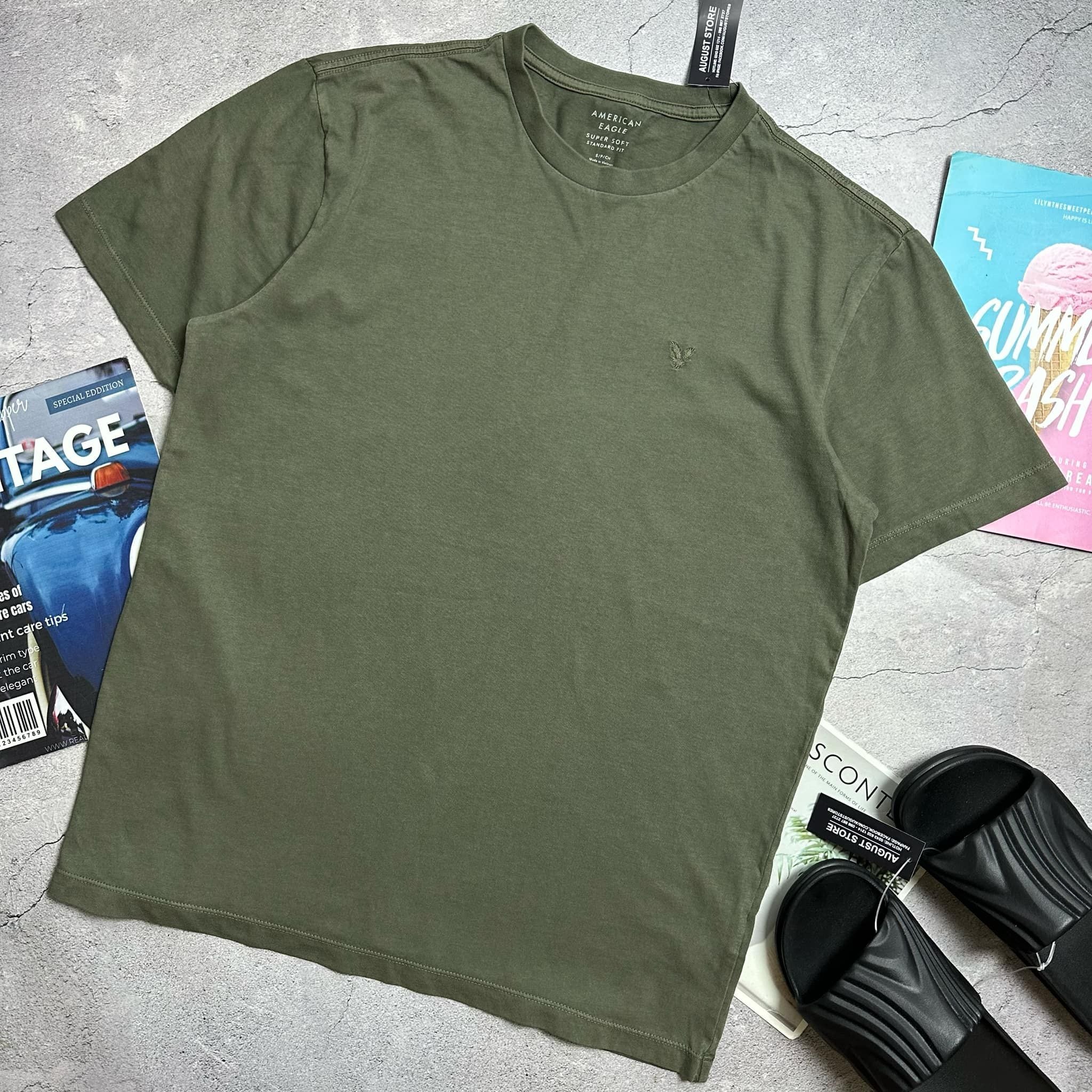 ÁO CT A.E SUPER SOFT LOGO THÊU 3919