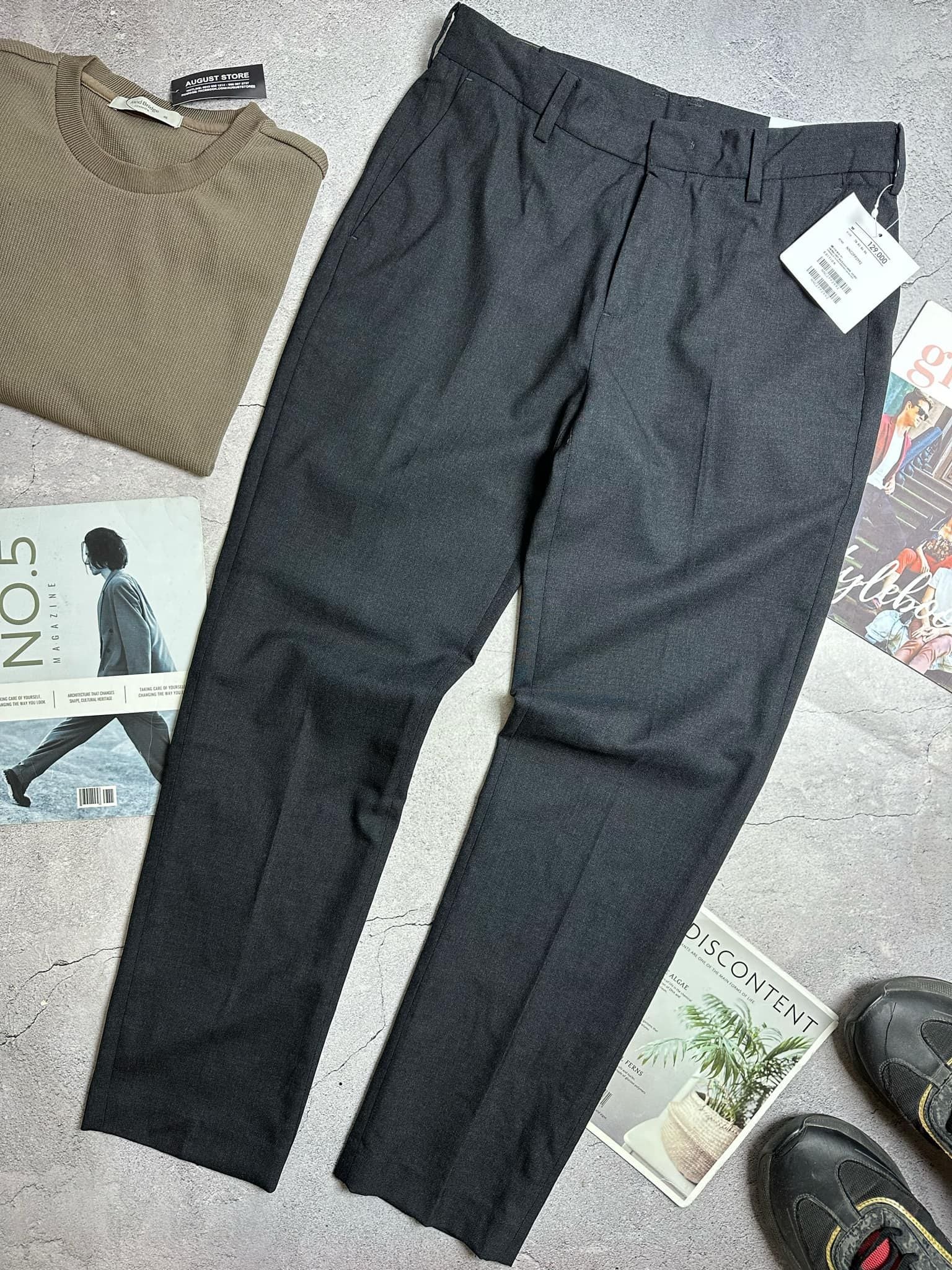 QUẦN VẢI EDI.TION CẠP CHUN SLIM 2998